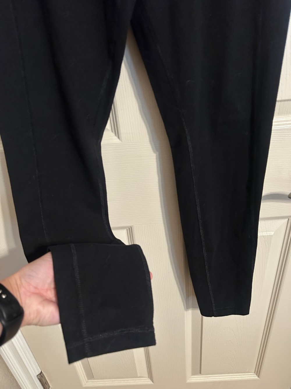 Athletic Works Women's High-Rise Pocket Leggings, Black, Sz M (8-10) - Picture 4 of 7